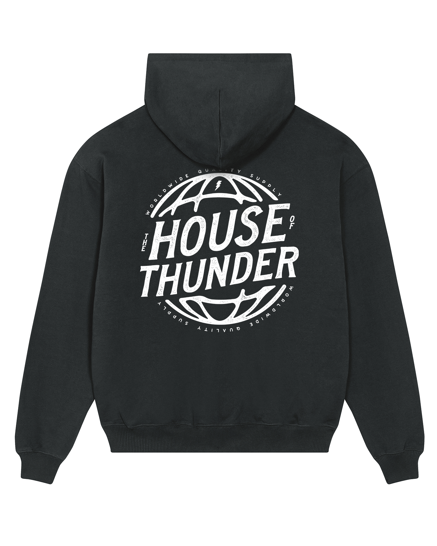 Thundernoise Worldwide Oversize Hoodie - Black