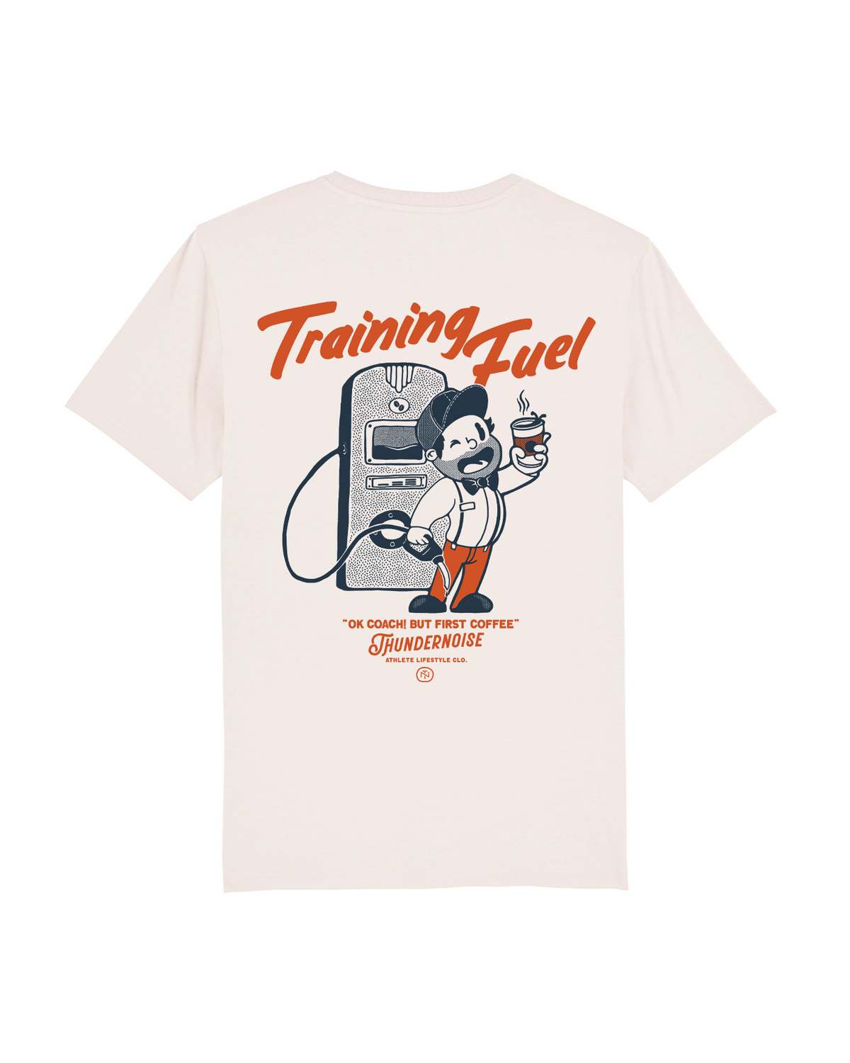 Training Fuel T-Shirt - Vintage White — Vue 1
