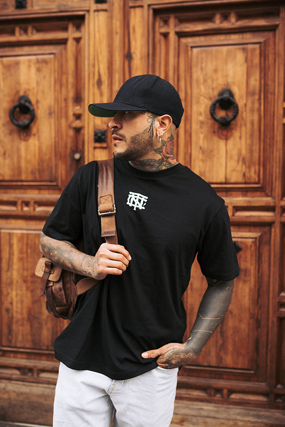 Thundernoise Monogram - Relaxed T-Shirt - Black