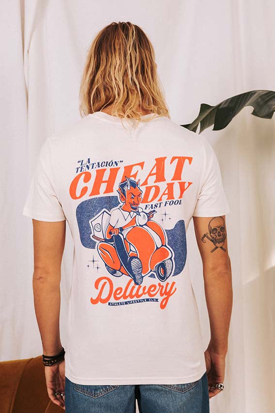 Cheat Day - T-Shirt - Vintage White